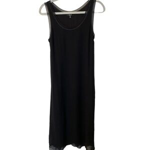 Aritzia Babaton Sleeveless Silk Maxi Dress, XXS, Black